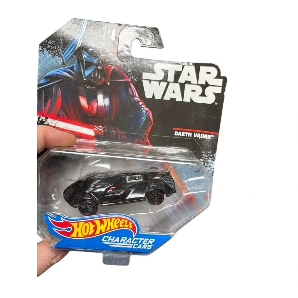 Hot Wheels Star Wars Character Cars Lot 6 Darth Vader Boba Fett Stormtrooper R2D